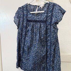 Lucky Brand peasant top size 3X